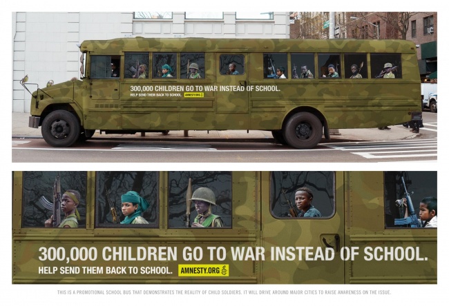 300.000 crianças vão à guerra, em vez de ir à escola