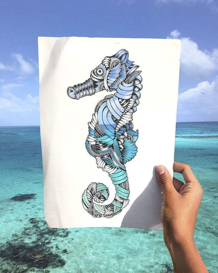 Oceano Artístico no Instagram: “👍 Qual a sua nota para esse desenho?  Aperte 2x vezes na arte se você gostou. …