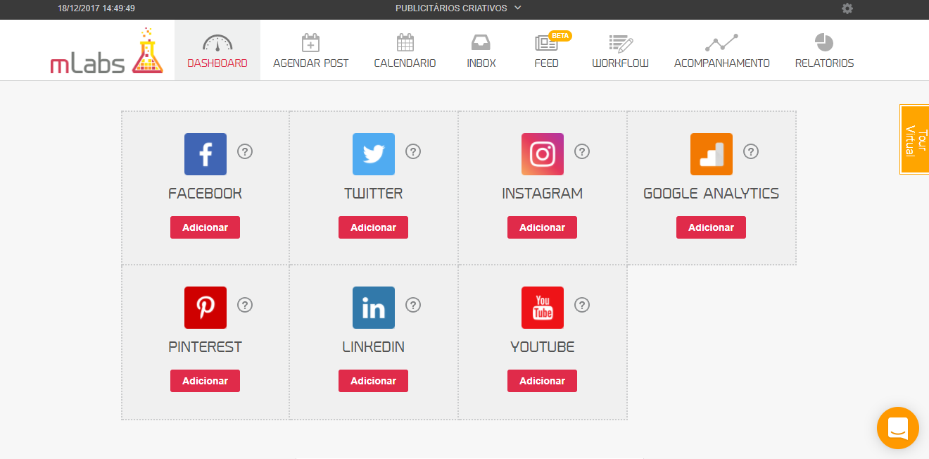 dashboard mlabs