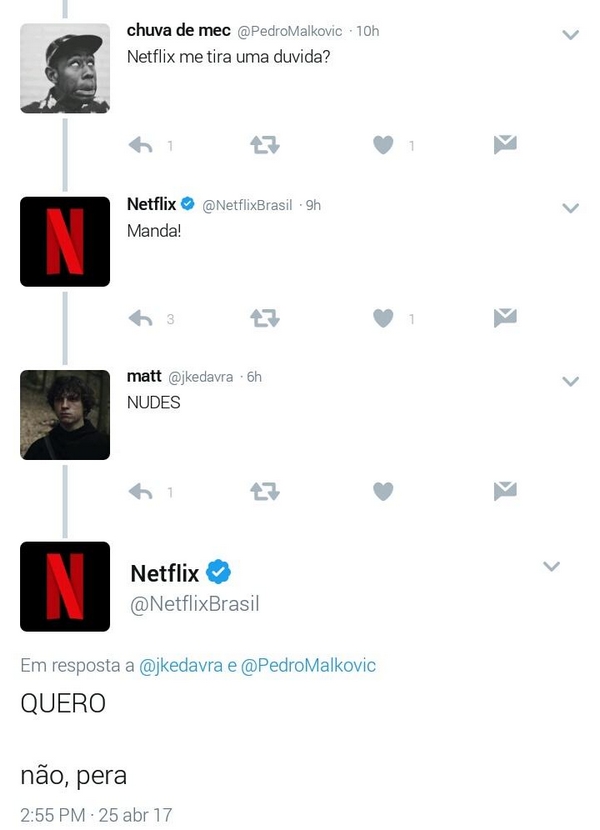 Perfil da Netflix Brasil no Instagram é um dos que possuem a maior média de  interações no mundo 