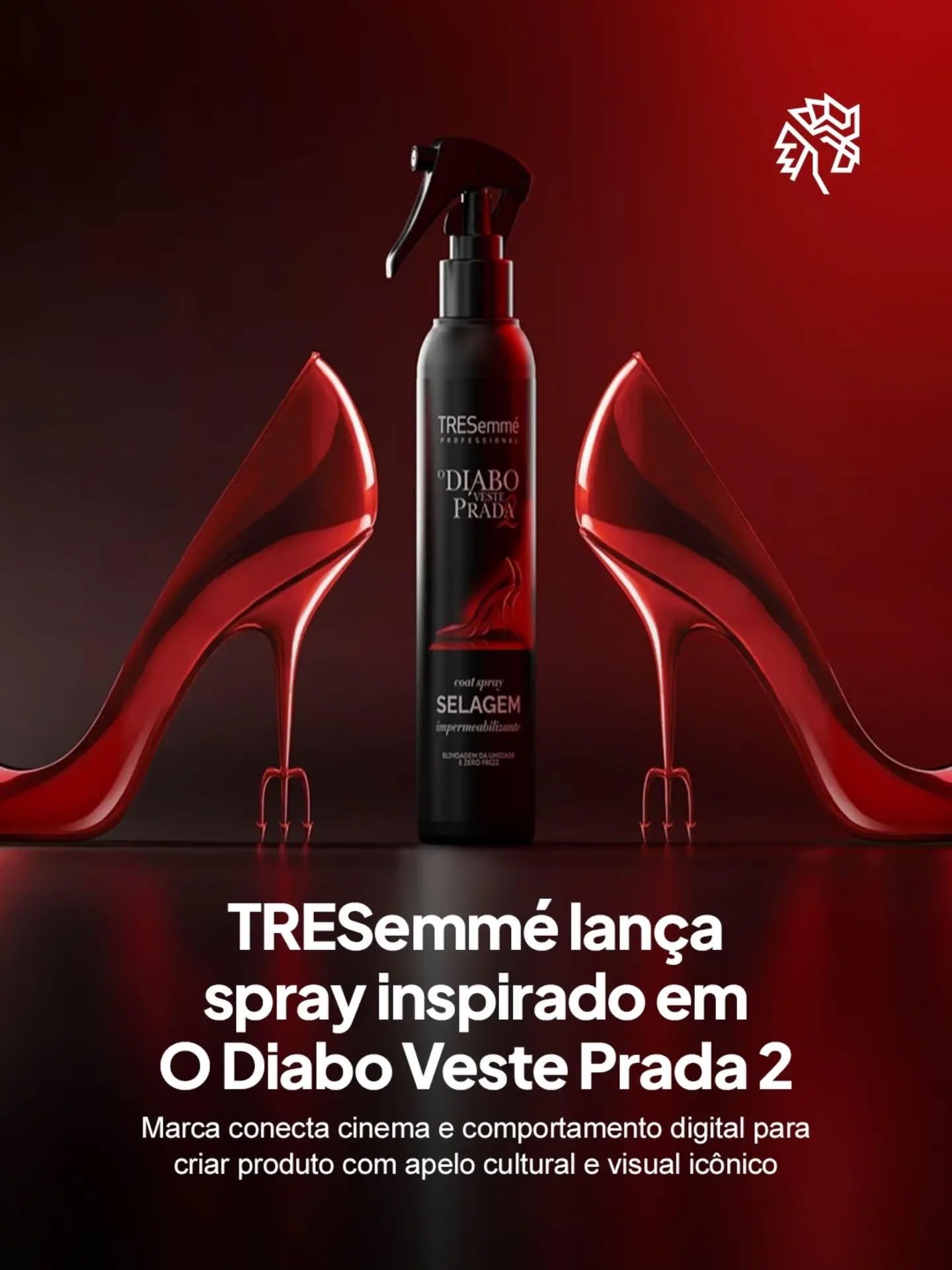 A TRESemmé transforma o retorno de O Diabo Veste Prada 2 em produto, com uma edição limitada do Coat Spray inspirada no universo fashion do filme, trazendo o glamour das telas para a rotina e conectando beleza com cultura de forma direta.

Como marca assinatura de haircare do longa, a TRESemmé traduz essa parceria em um lançamento que acompanha a estreia nos cinemas em 30 de abril, reforçando como tendências do entretenimento podem ganhar espaço no dia a dia das consumidoras.