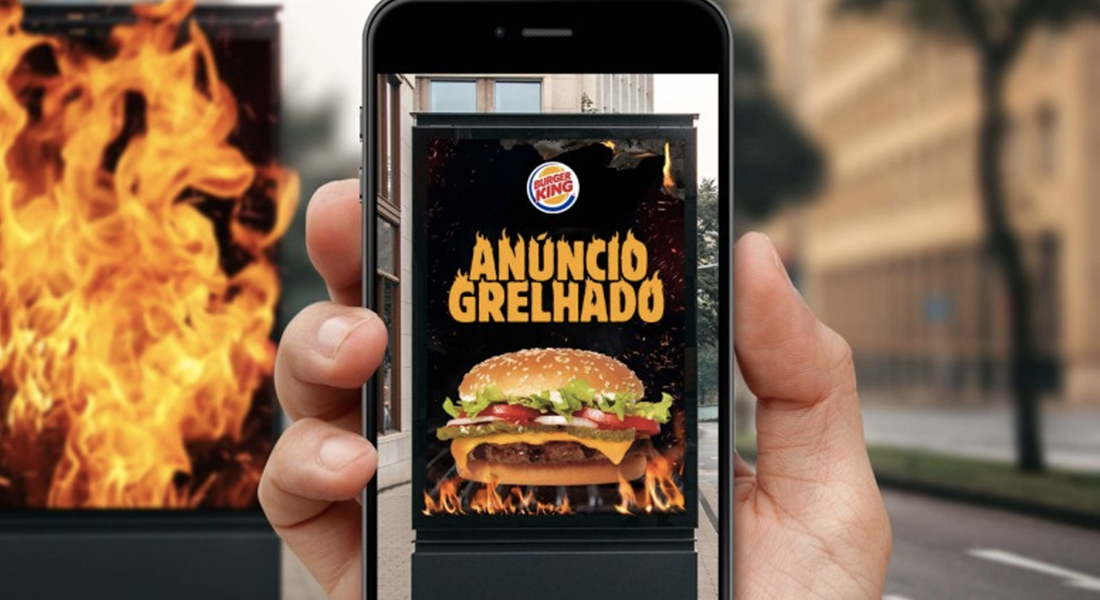 Burger King está distribuindo lanches de graça em seu aplicativo