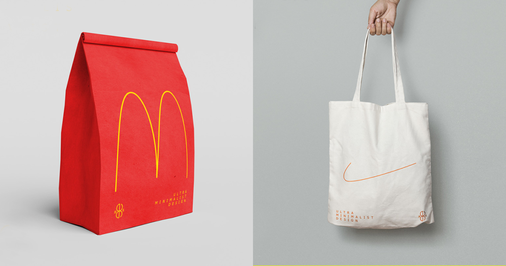 Logotipos Famosos Em Versoes Ultra Minimalistas Publicitarios Criativos