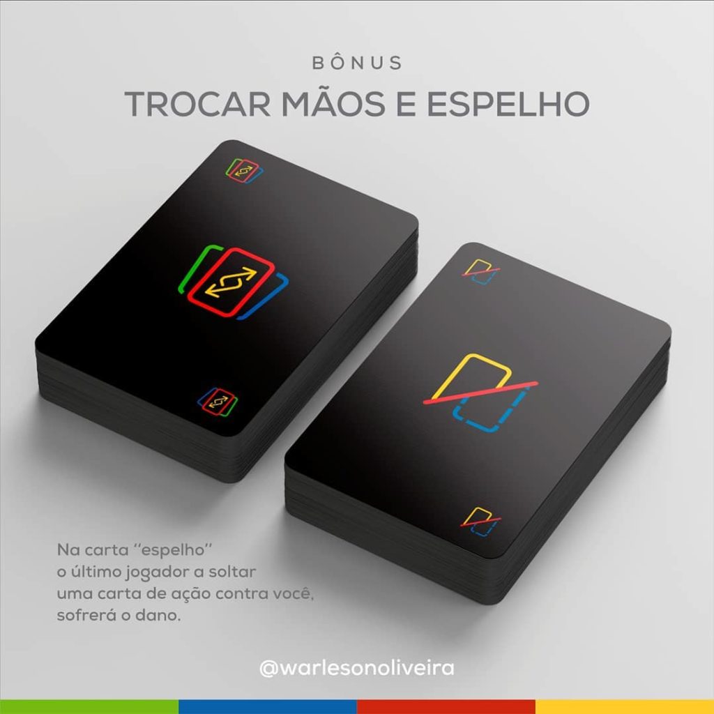 Designer redesenha cartas de UNO no estilo minimalista