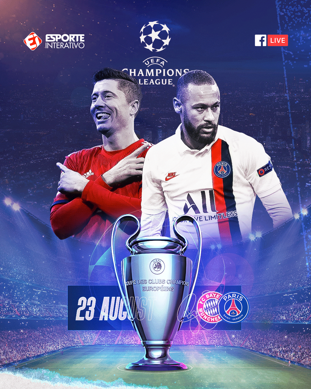 Final da Champions no Facebook se torna a maior live da história