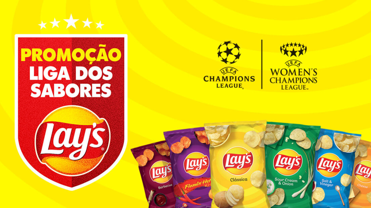 Lays convida fãs de UEFA Champions League a curtirem o campeonato