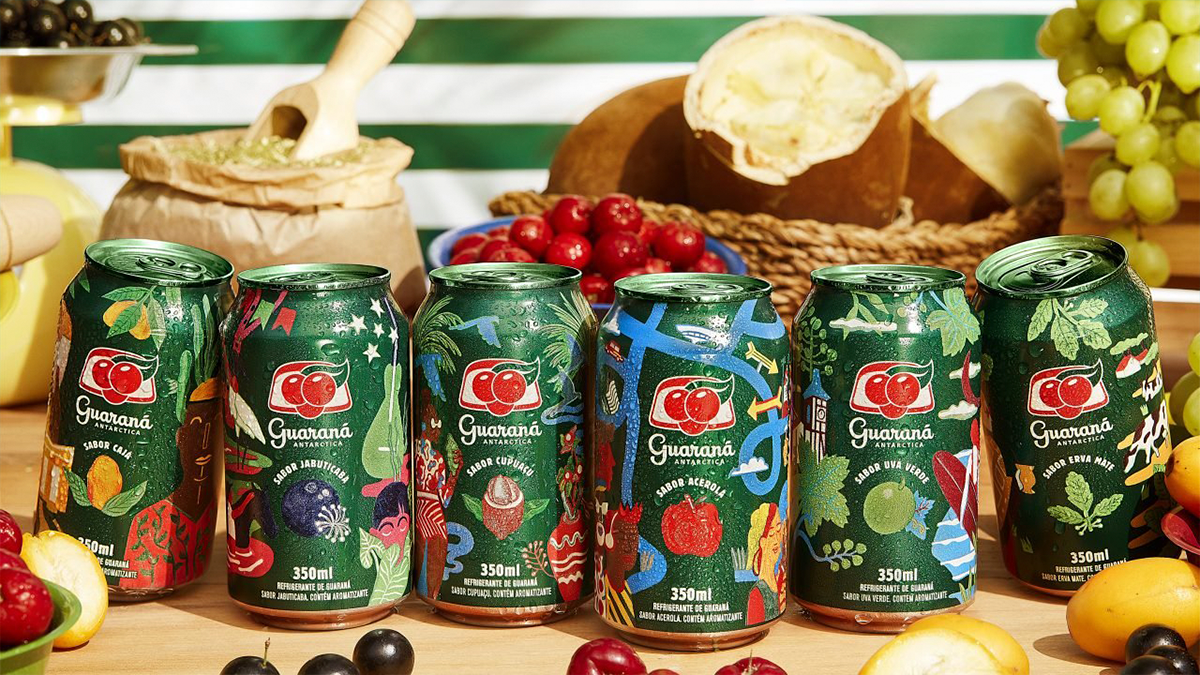 Chegaram os novos sabores de Guaraná Antarctica - Publicitários Criativos