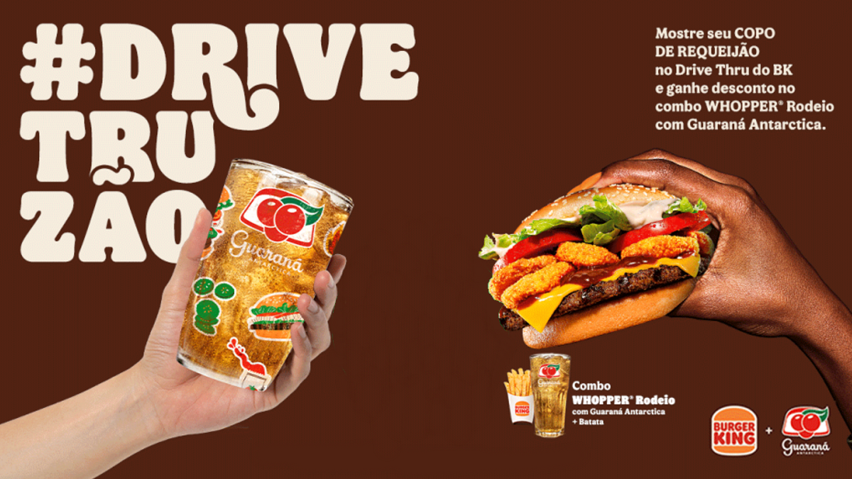 Burger King dá desconto para quem apresentar um item brasileiro