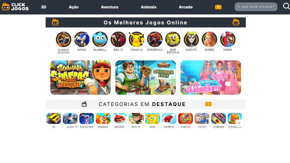 Os 5 melhores sites de jogos grátis brasileiros – PixelNerd