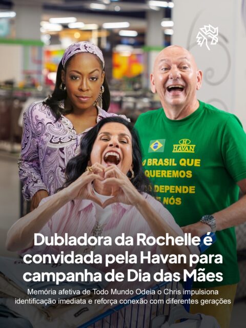 A Havan aposta em uma memória afetiva que atravessa gerações ao trazer a voz marcante de Rochelle, personagem de Todo Mundo Odeia o Chris, para conduzir a narrativa da campanha. A escolha acelera a conexão com o público logo nos primeiros segundos, usando um recurso simples, mas extremamente reconhecível.

A comunicação recria situações típicas entre mães e filhos, com frases diretas que fazem parte da rotina de muitas famílias, equilibrando humor com firmeza e revelando o cuidado por trás de cada fala. Esse contraste aproxima a mensagem da realidade, sem recorrer a construções idealizadas.