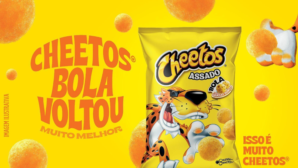 Cheetos® Bola está de volta para todo o Brasil - Publicitários Criativos