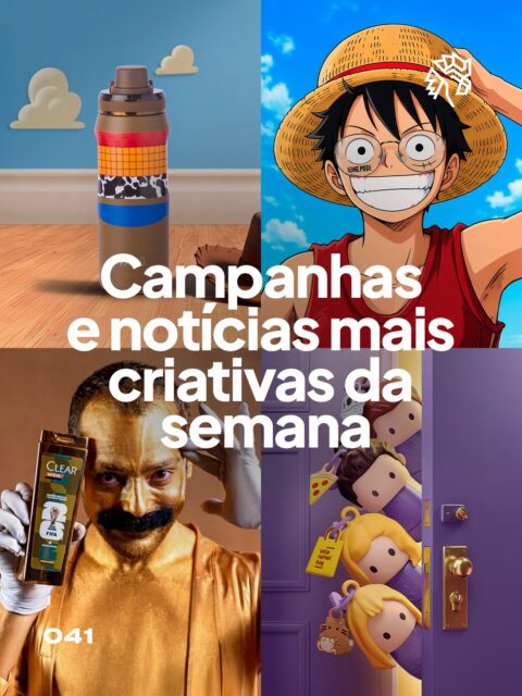 Chegou a sexta-feira e é hora de relembrar o que movimentou a comunicação nos últimos dias aqui nos @publicitarioscriativos.

A Clear resgatou o Fred Mercury Prateado de Eduardo Sterblitch em versão dourada alinhada à identidade visual da marca, convidando consumidores e criadores a colar o rótulo em objetos do cotidiano para concorrer a ingressos para o Mundial. A Quem Disse, Berenice? também apostou na conexão emocional ao lançar sua primeira linha inspirada em Friends, com itens como paleta no formato do sofá do Central Perk e acessórios multifuncionais com referências aos seis protagonistas.

Licenciamentos afetivos seguiram em alta com a PACCO, que apresentou estampas colecionáveis de Woody, Buzz e Jessie em edição limitada e com garantia vitalícia para celebrar o lançamento de Toy Story 5.

O destaque da semana ficou com a Ferrari, que apresentou o Luce, seu primeiro veículo elétrico com design assinado por Jony Ive, ex-funcionário da Apple, custando 550 mil euros e gerando queda imediata de 8% nas ações da marca, dividindo opiniões dentro e fora do mercado automotivo.

Qual desses cases mais chamou sua atenção?