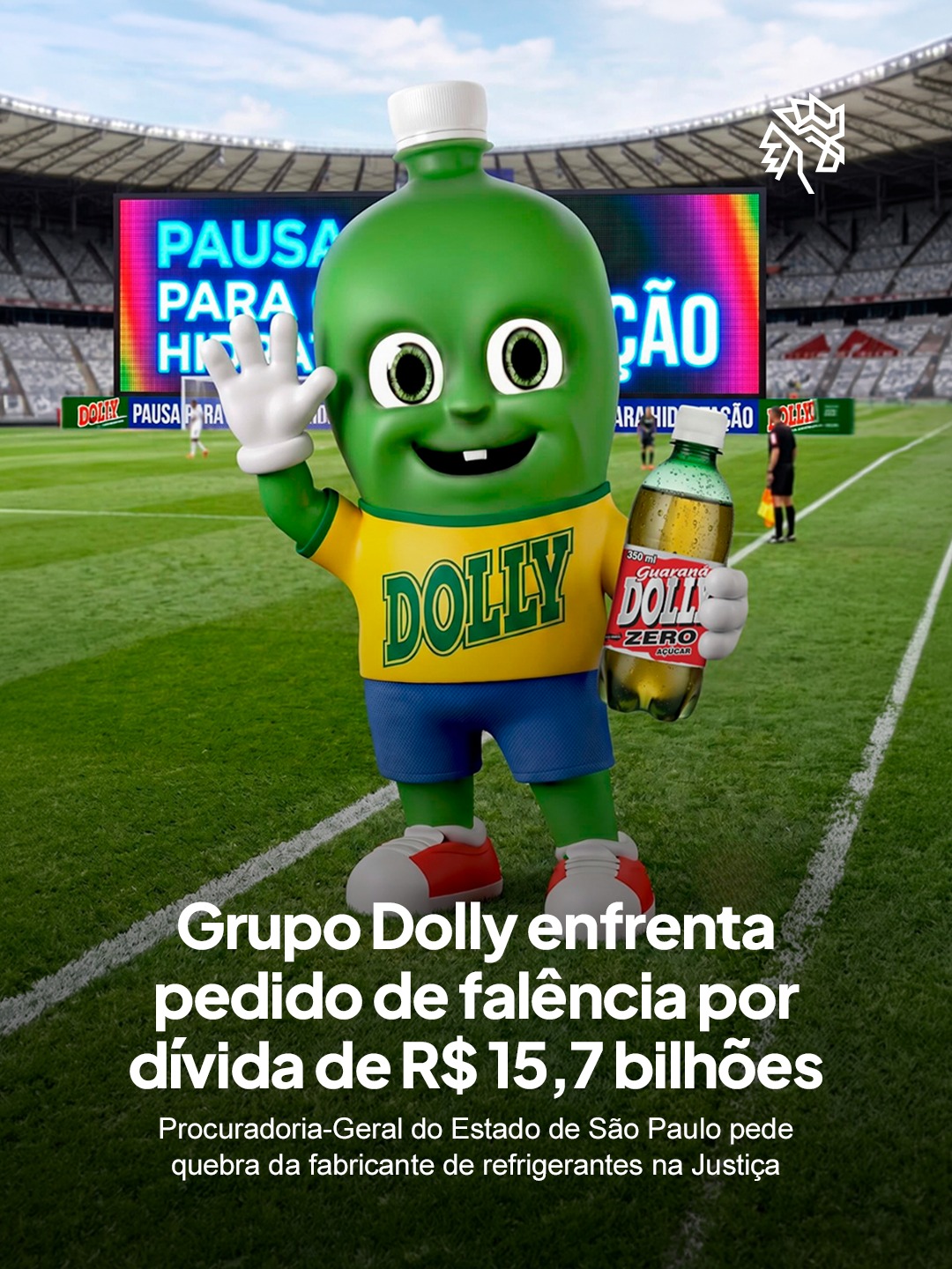 A Procuradoria-Geral da Fazenda Nacional e a Procuradoria-Geral do Estado de São Paulo protocolaram nesta semana um pedido de falência das empresas que compõem o Grupo Dolly, fabricante dos refrigerantes que carregam o mascote Dollynho desde 1987. A dívida ativa da companhia com a União, o FGTS e o estado soma R$ 15,7 bilhões, acumulada ao longo de mais de 25 anos.
Segundo as procuradorias, o grupo permaneceu quase oito anos em recuperação judicial sem quitar os débitos fiscais, usando o processo para desfazer medidas de cobrança e criar novas estruturas de proteção patrimonial.
Após ser exigida a comprovação de regularidade fiscal, a empresa desistiu da recuperação judicial e tentou migrar para uma recuperação extrajudicial, movimento que os órgãos entendem como tentativa de contornar essa exigência.