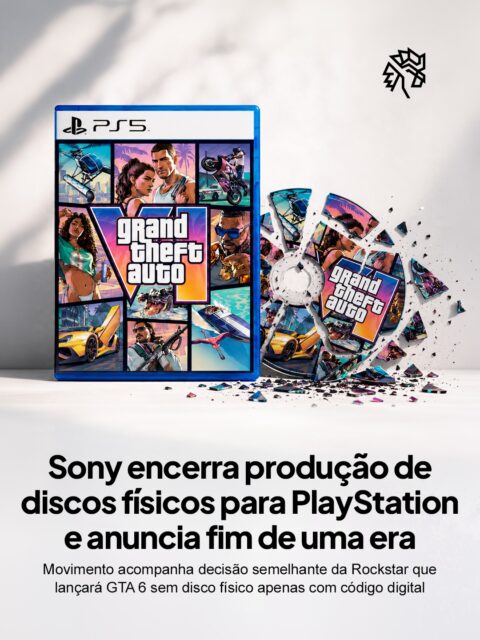 A Sony vai encerrar a produção de discos físicos para todos os novos jogos de PlayStation a partir de janeiro de 2028, marcando a transição completa da marca para a distribuição digital. Segundo a companhia, os downloads já responderam por cerca de 80% das vendas completas de jogos no último ano fiscal, o que embasa a decisão.
Os novos títulos passarão a ser vendidos apenas em formato digital, tanto na PlayStation Store quanto em varejistas parceiros, sem afetar jogos já lançados ou com disco já programado. O movimento acompanha uma decisão semelhante da Rockstar Games, que lançará GTA 6 sem disco físico, trazendo apenas um código para resgate digital, o que já gerou recusa de algumas lojas em vender o produto.
O caso consolida o fim de uma era para os colecionadores de mídia física e reforça o digital como caminho definitivo da indústria de games.
