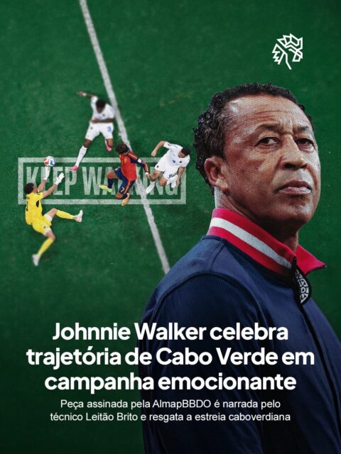 Existe um tipo de espera que atravessa gerações inteiras, e é essa a pergunta que motiva a nova campanha da Johnnie Walker: quanto tempo é razoável aguardar por uma conquista. A resposta vem de um país que esperou a vida toda só para disputar sua primeira Copa do Mundo.

Assinada pela AlmapBBDO, a produção fecha a plataforma “Tudo o que é grandioso leva tempo” com o próprio técnico da seleção, Leitão Brito, narrando o caminho de Cabo Verde diante das maiores potências do futebol.

Dentro dos 90 minutos, nenhum dos dois finalistas conseguiu vencer Cabo Verde, um dado que a marca preferiu não explorar. A taça pode até ter ficado com a Espanha, mas essa estatística também narra um storyline de vencedor.