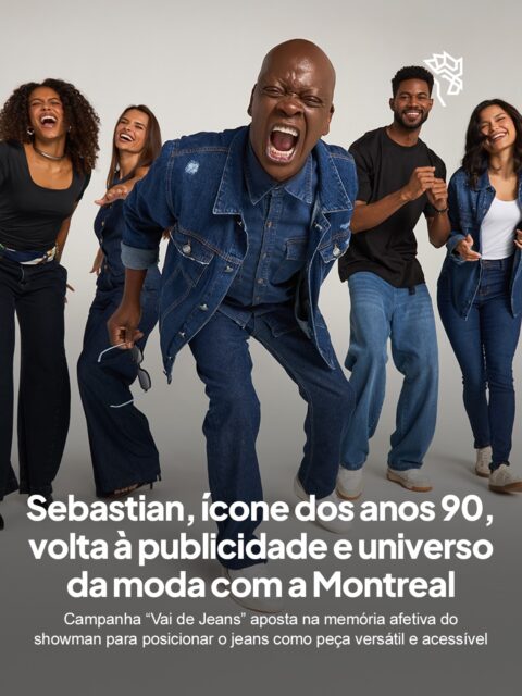 Se tem algo que 2026 vem mostrando com força é o retorno da nostalgia na publicidade, e quem ganha com isso são os fãs de campanhas que marcaram época. A @montreal.modaecasa também aposta nesse movimento ao resgatar um nome que fez história não só na publicidade, mas também na moda.

Sebastian, icônico showman e um dos garotos-propaganda mais famosos do Brasil nos anos 90, é um dos nomes mais marcantes da comunicação de moda no país e volta agora na campanha “Vai de Jeans”, que coloca o jeans novamente no centro da moda. Um rosto que ajudou a definir a linguagem do segmento na publicidade brasileira e que agora reforça, dentro da narrativa, o papel da peça como algo essencial no cotidiano.

Ao convidar Sebastian, a Montreal Moda e Casa reforça a ideia de permanência, mostrando como o produto se adapta a diferentes momentos e estilos, mantendo sua relevância ao longo do tempo e acompanhando a rotina de quem busca versatilidade e praticidade no dia a dia.