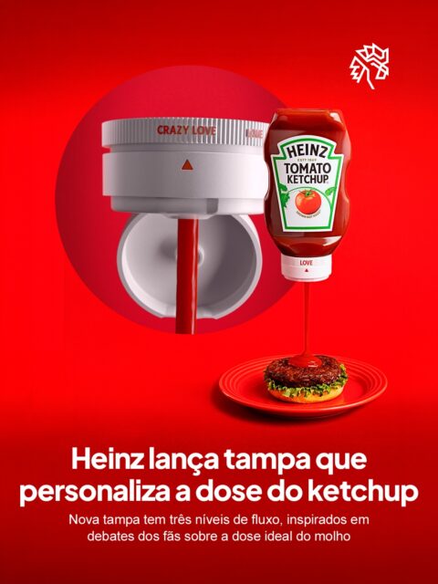Depois de mais de 157 anos vendendo o mesmo tipo de tampa, a Heinz decidiu reinventar um detalhe que sempre gerou discussão entre seus consumidores: quanto ketchup é o suficiente. A marca transforma um debate recorrente nas redes sociais em produto real, mostrando como observar o comportamento do público pode virar inovação de embalagem.
A nova tampa é a primeira customizável da categoria e traz um dial com três configurações de fluxo, do mais discreto ao mais generoso. O lançamento foi anunciado oficialmente e chega em breve como parte de um kit limitado para a temporada de churrasco.
Ao dar ao consumidor controle sobre a própria dose, a Heinz reforça como pequenos ajustes de embalagem também comunicam personalidade de marca.