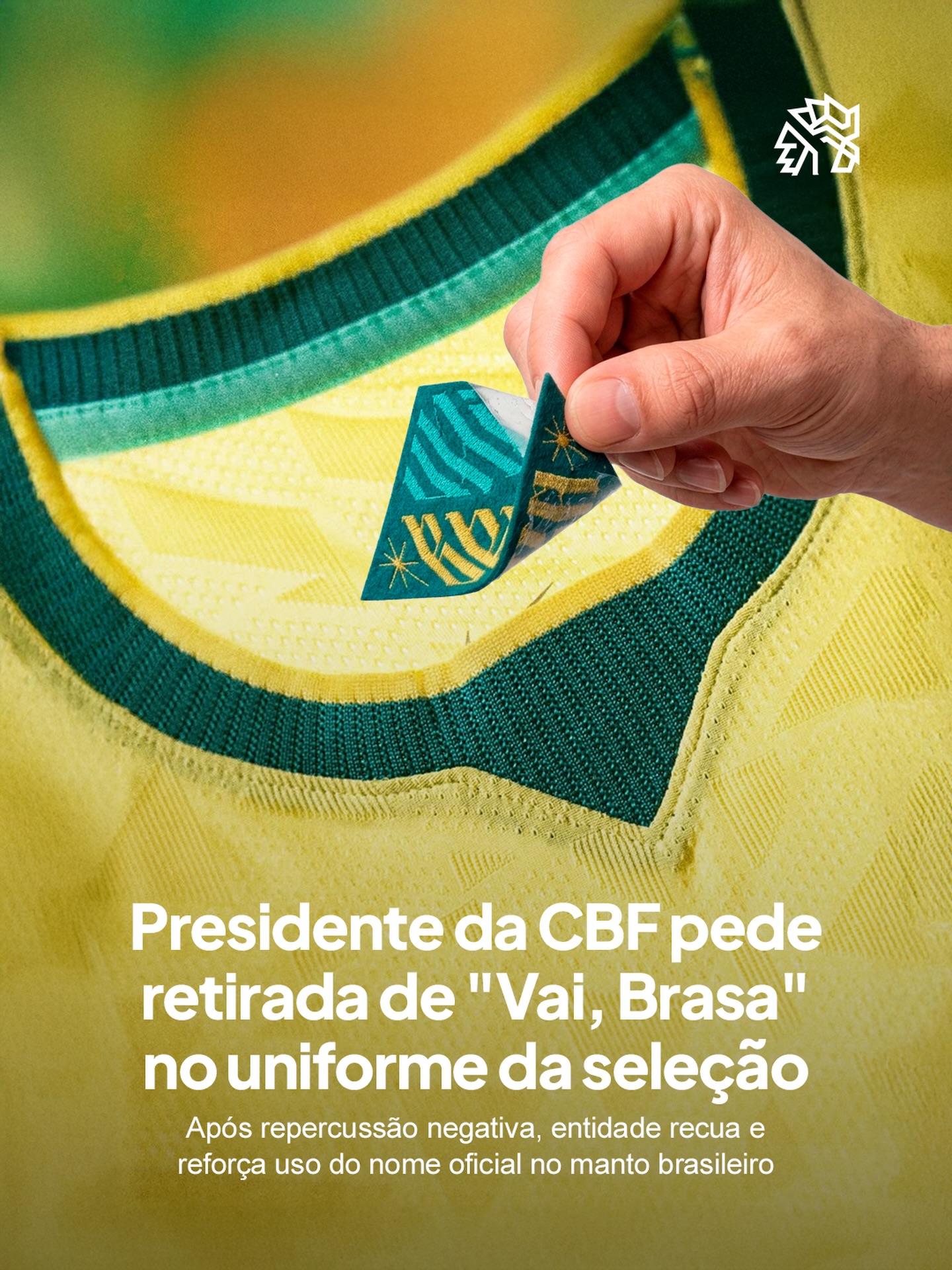 O presidente da CBF, Samir Xaud, afirmou que foi pego de surpresa com o uso do “Vai, Brasa” no uniforme e garantiu que vai solicitar a substituição pela palavra “Brasil”. A mudança vem após a repercussão negativa gerada pela divulgação da peça.
Em entrevista à ESPN, ele explicou que a expectativa era testar a reação do público, mas, diante do retorno, a decisão será revertida. Segundo o dirigente, o termo não deve aparecer no uniforme principal da seleção.
#CBF #selecao #nike #futebol
