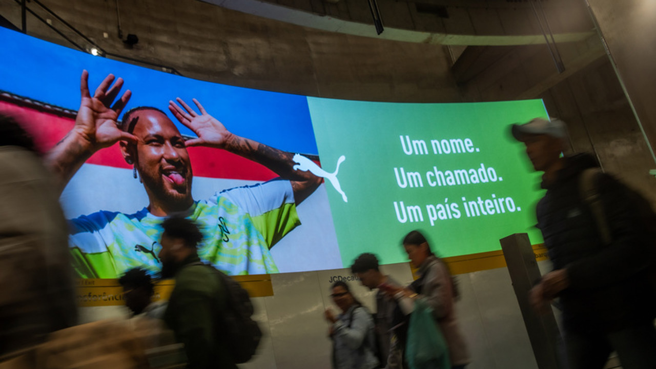 PUMA Leva Emoção às Ruas com Campanha Após Convocação de Neymar Jr.