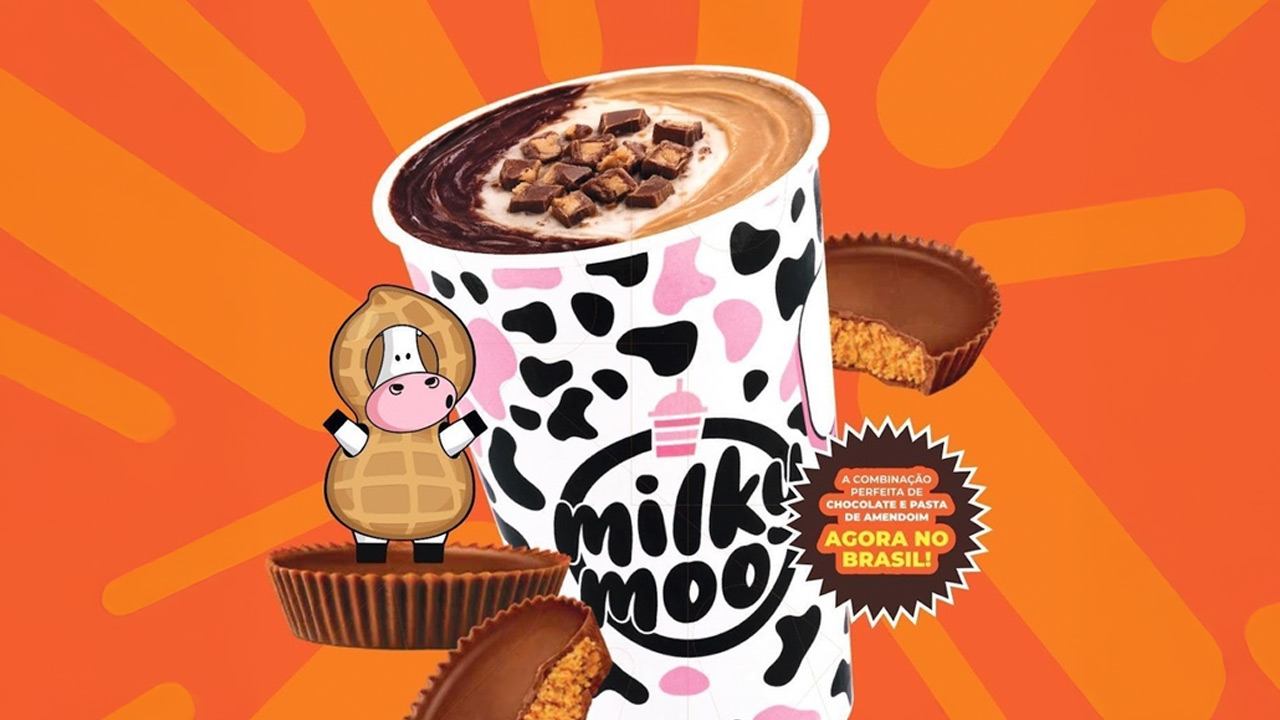 Reese’s e Milky Moo: A Irresistível Nova Experiência do Milkshake de Chocolate e Pasta de Amendoim