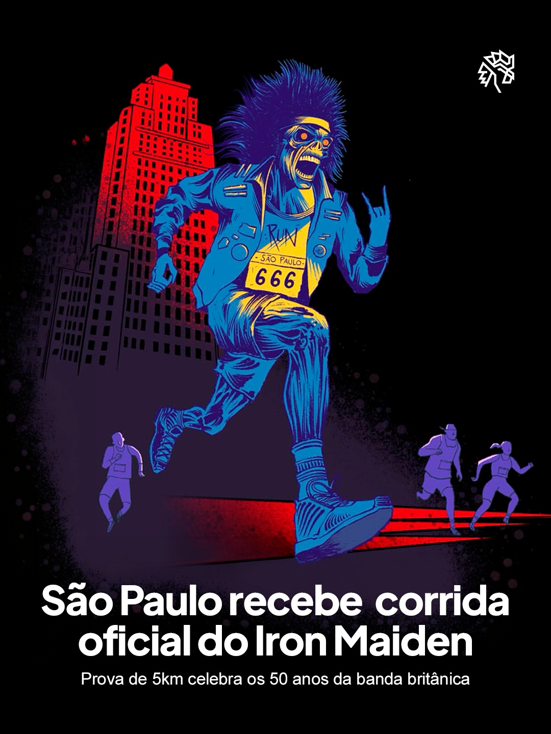 O universo do rock nunca esteve tão próximo do mundo do esporte quanto agora, com bandas e marcas explorando o crescimento das corridas de rua como plataforma de conexão com o público. Nesse cenário, o Iron Maiden decide sair na frente e criar sua primeira prova oficial no planeta.
A prova passa por marcos como o Viaduto Santa Efigência, o Teatro Municipal e a Galeria do Rock, com caminhada de 2,5 km, prova infantil e três opções de kit batizadas com nomes de clássicos da banda. Após a chegada, o público ainda garante show da cover The Beast Experience.
A corrida acontece em 10 de outubro no Vale do Anhangabaú e antecede os shows oficiais da turnê no Brasil, marcados para 25 e 27 de outubro em São Paulo e 28 de outubro em Curitiba. Local e mais informações de compra no perfil @indicesports