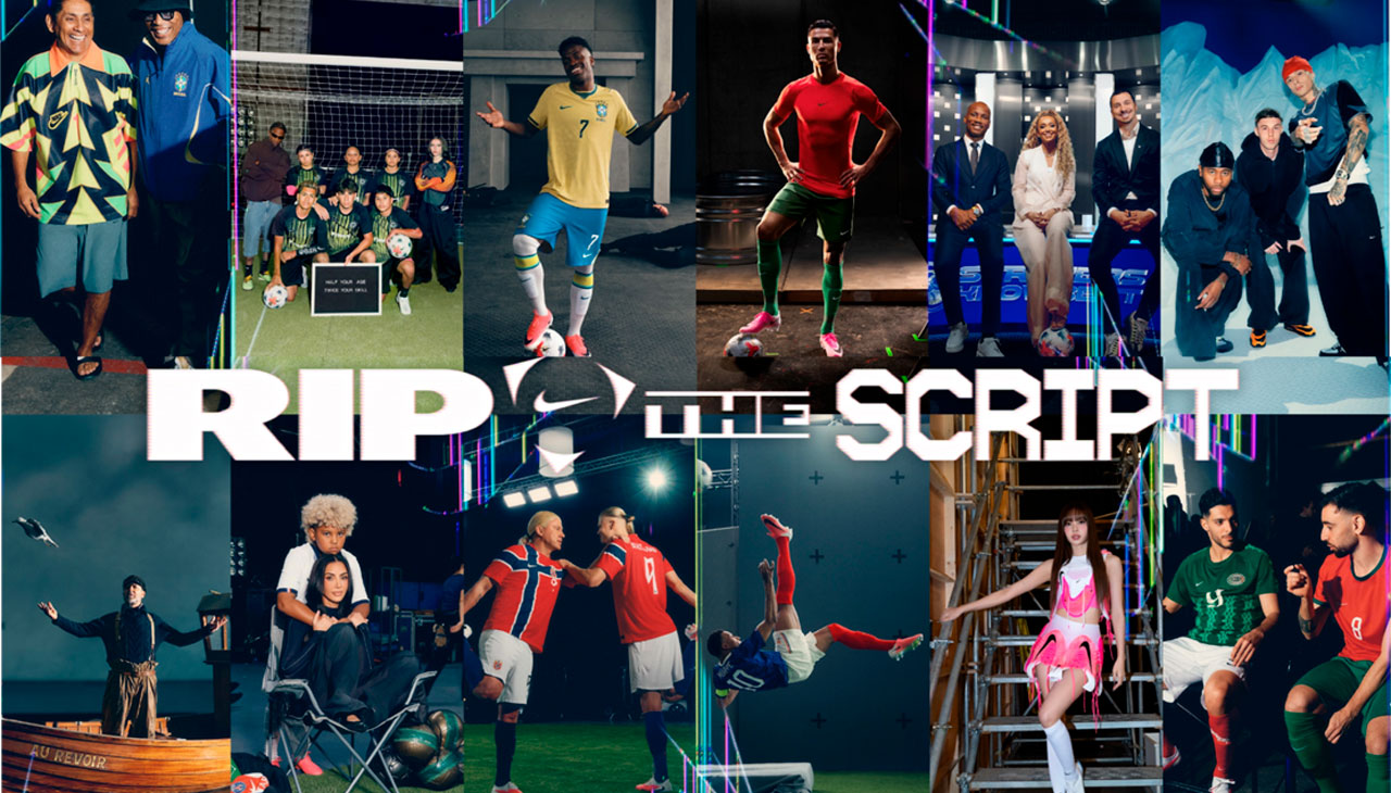 Nike Lança Campanha ‘Rip the Script’: Uma Ode à Criatividade no Futebol