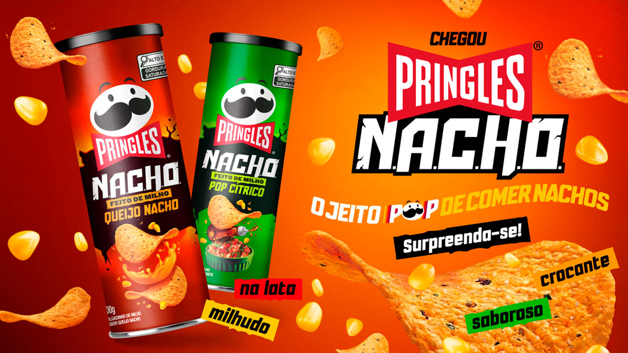 Pringles Lança Linha de Nachos e Inova no Mercado de Snacks