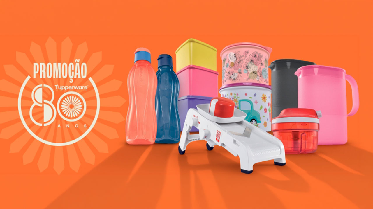 Celebração de 80 Anos da Tupperware: Participe e Concorra a R$ 288 Mil em Prêmios!