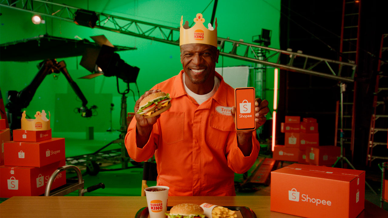 Terry Crews em dose dupla: A união épica entre Shopee e Burger King
