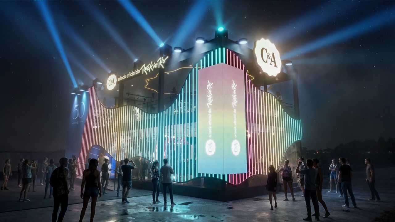 Do Oscar à Cidade do Rock: Como a C&A elevou o marketing de experiência no Rock in Rio 2026