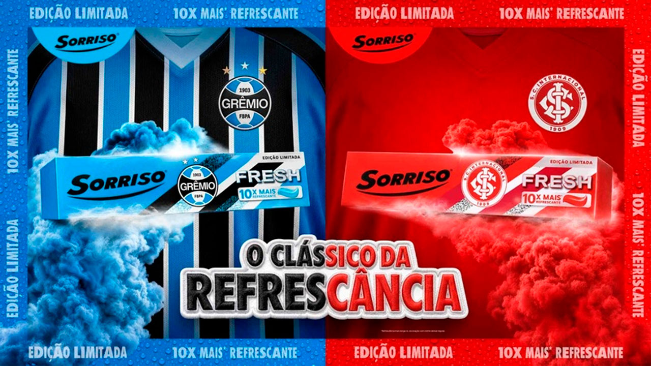 Como a Sorriso usou a rivalidade Gre-Nal para criar uma campanha de marketing brilhante